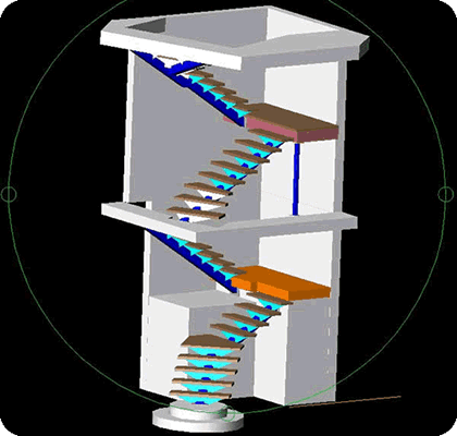 Steel Fabrication - Custom Stair Stringers