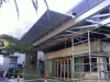 Fabrication and erection of structural steel awning